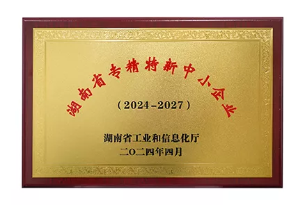 湖南省专精特新中小企业