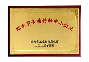 湖南省专精特新中小企业